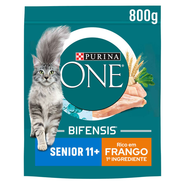 Ração para Gato Sénior Frango Purina One