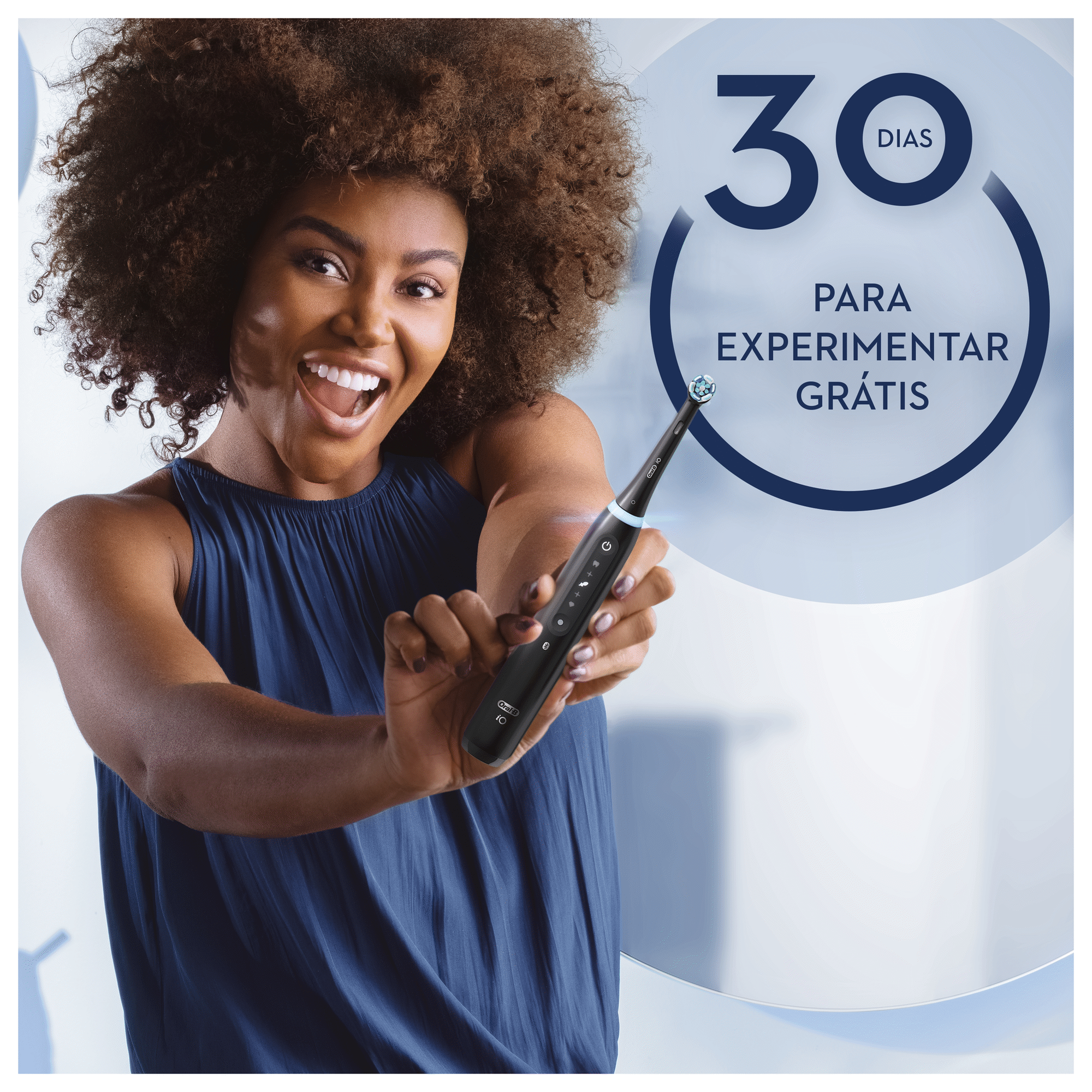 Escova de Dentes El&eacute;trica iO5 Preta Oral-B