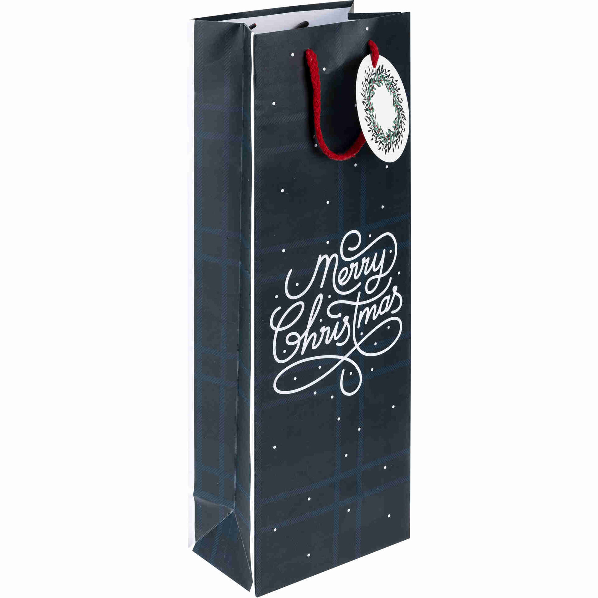 Saco de Natal Rustic Christmas 39x14x9cm (várias cores)