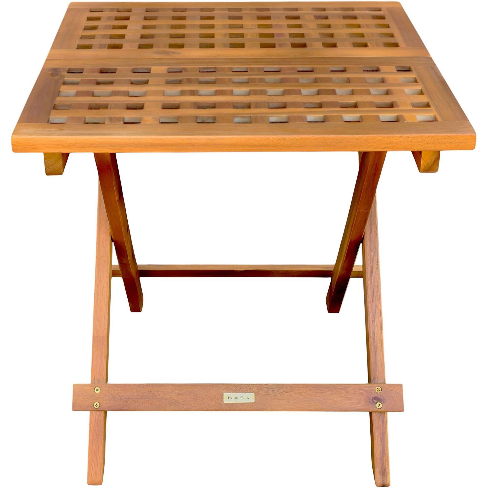 Mesa de Apoio Dobr&aacute;vel Madeira Ac&aacute;cia Kasa