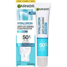 Creme de Dia Hyaluron Anti-UV Di&aacute;rio Invisible FPS 50+ Garnier