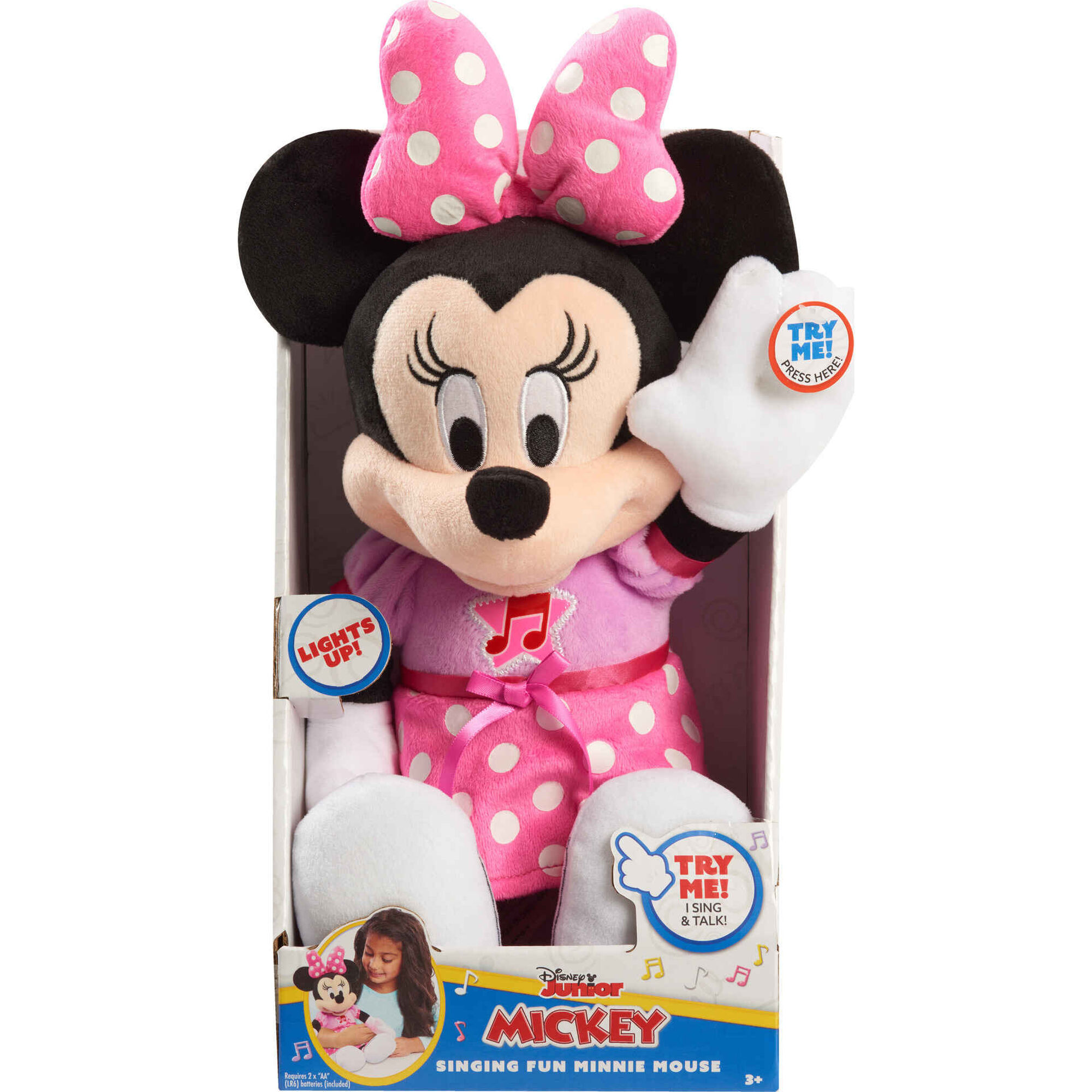 Peluche Minnie Canta Comigo