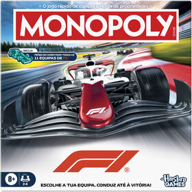 Monopoly - Jogo de Tabuleiro Monop&oacute;lio F&oacute;rmula 1