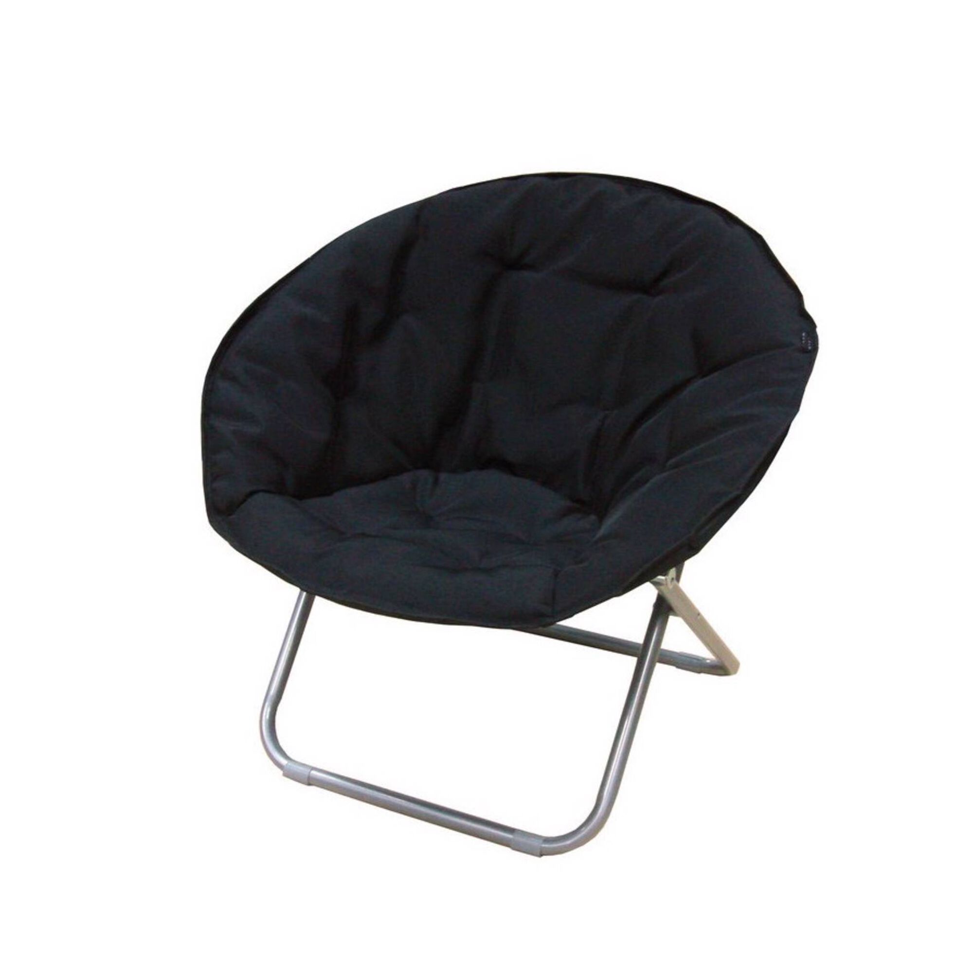 Cadeir&atilde;o Acolchoado Preto Miami Kasa