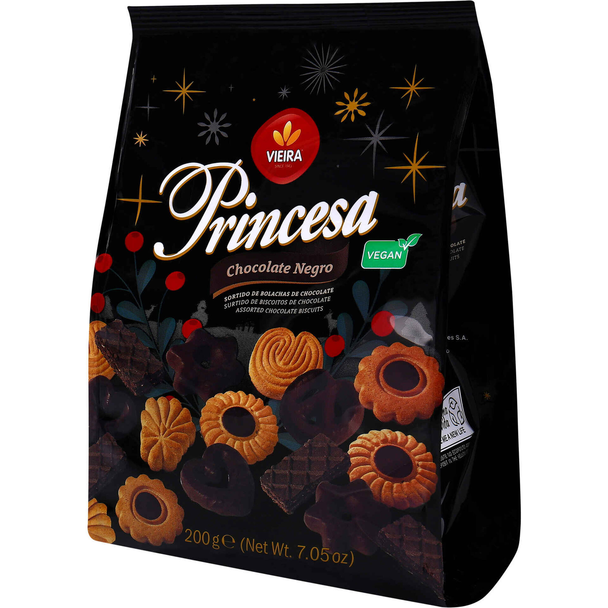 Sortido de Bolachas de Chocolate Negro