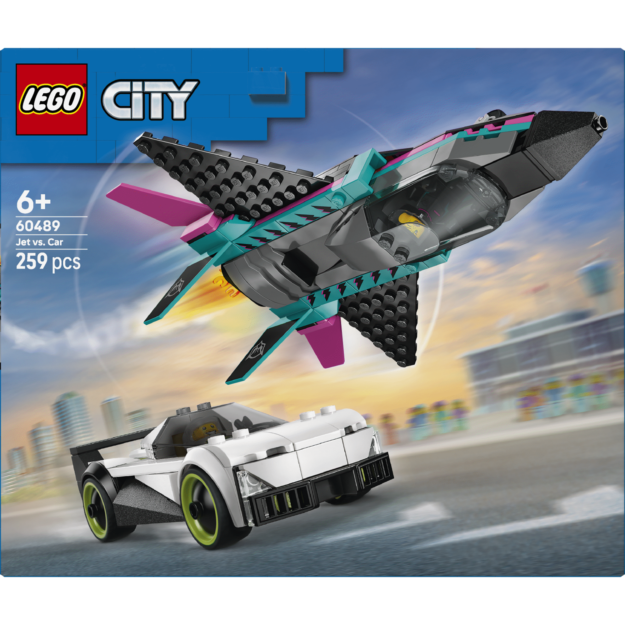 LEGO City - Jato Contra Carro - 60489
