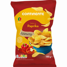 Batata Frita Ondulada Sabor Paprika Continente