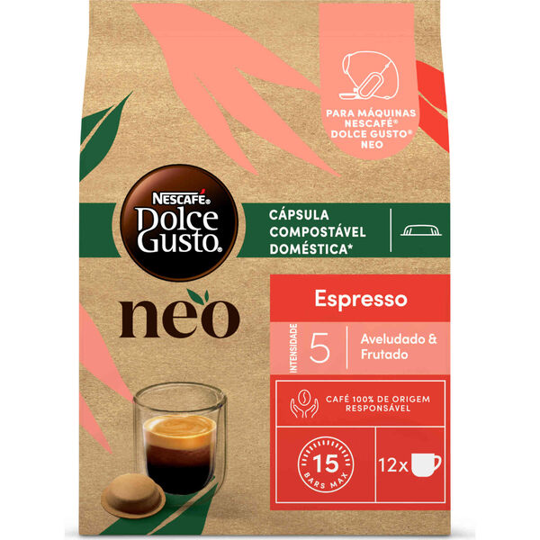Cápsulas de Café Espresso Int 5 Nescafé Dolce Gusto Neo