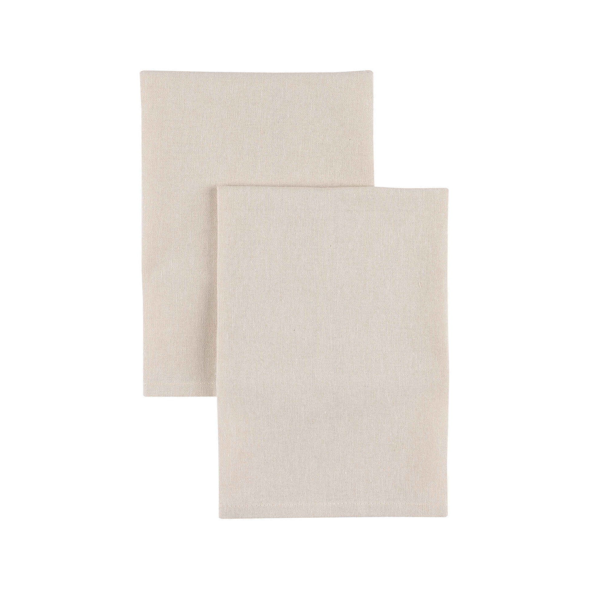 Conjunto 2 Guardanapos 40x40cm Bege Kasa