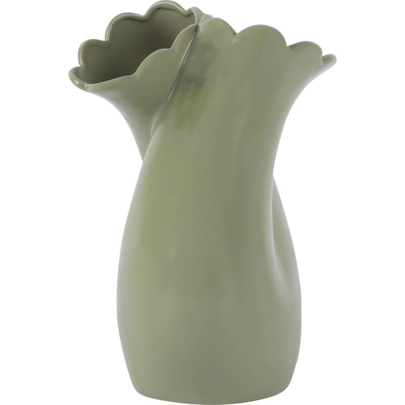 Jarra Dupla Recortada Verde Kasa
