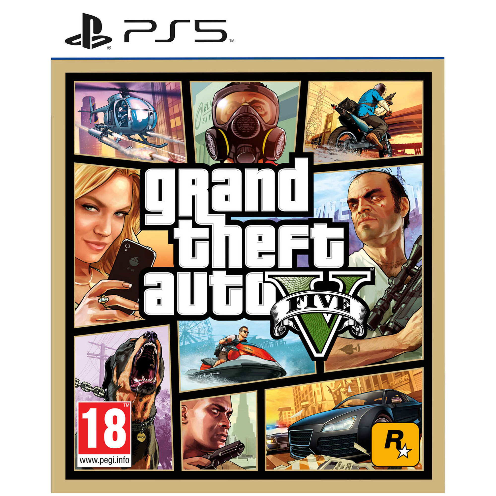 Jogo PS5 Grand Theft Auto V
