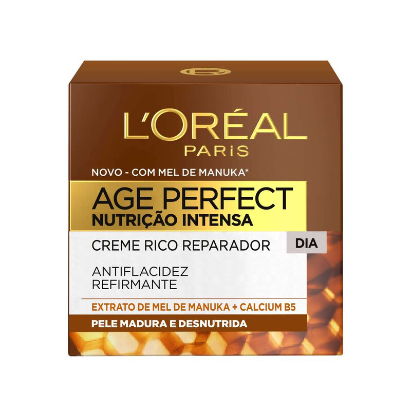 Creme de Rosto Dia Age Perfect Nutrição Intensa 60+ L'Oréal Paris
