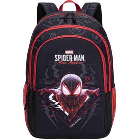 Mochila Preta Miles Morales Spider-Man