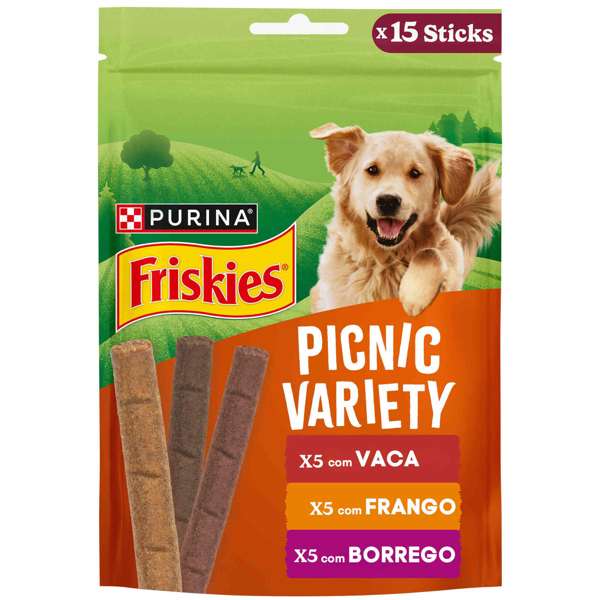 Snack para C&atilde;o Friskies Picnic
