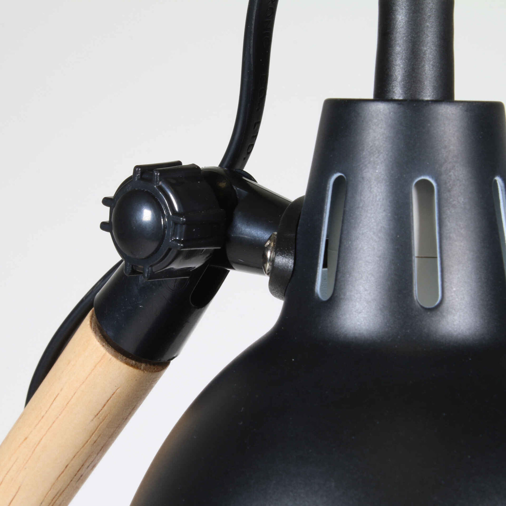 Candeeiro de Mesa Metal Preto&nbsp; Kasa