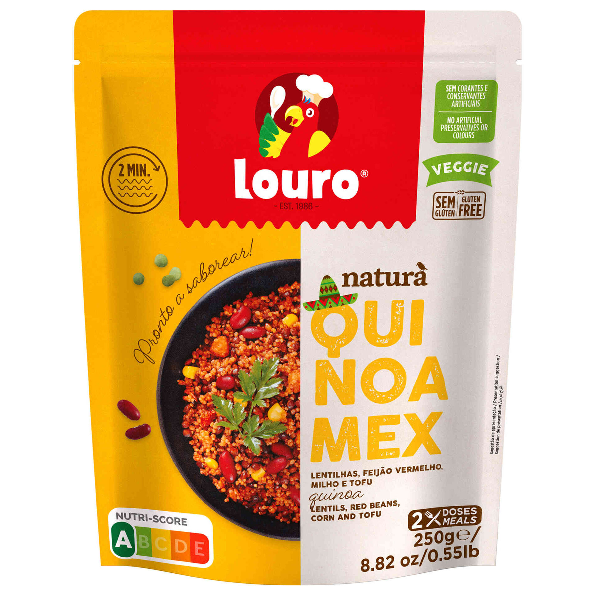 Quinoa e Lentilhas ao Estilo Mexicano sem Glúten