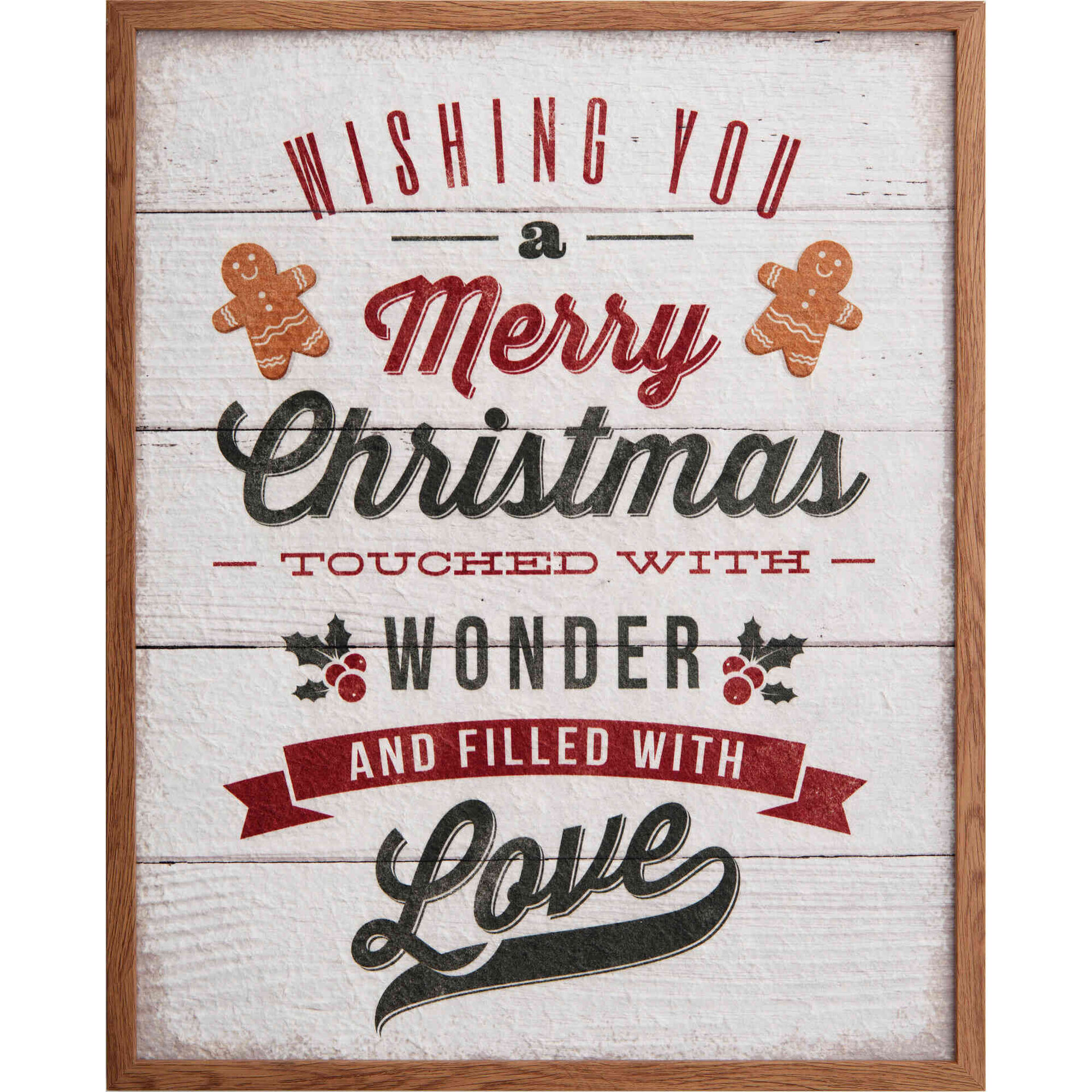 Quadro 42x52cm Merry Christmas