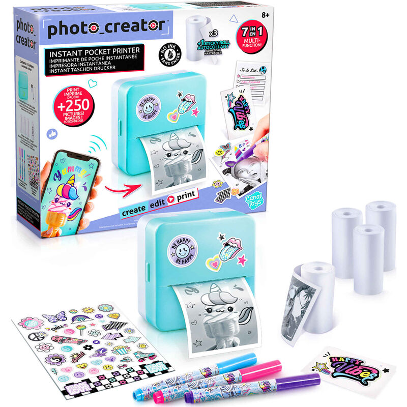 Canal Toys - Impressora Instantânea de Bolso