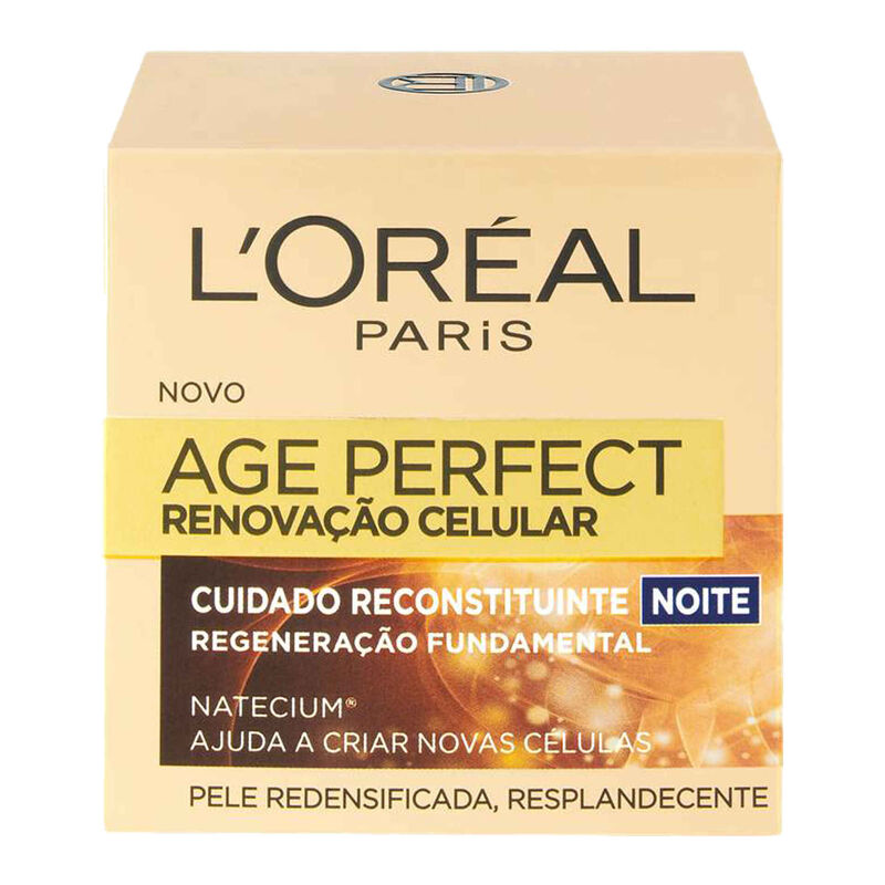 Creme de Rosto Noite Age Perfect Nutrição Intensa 60+ L'Oréal Paris