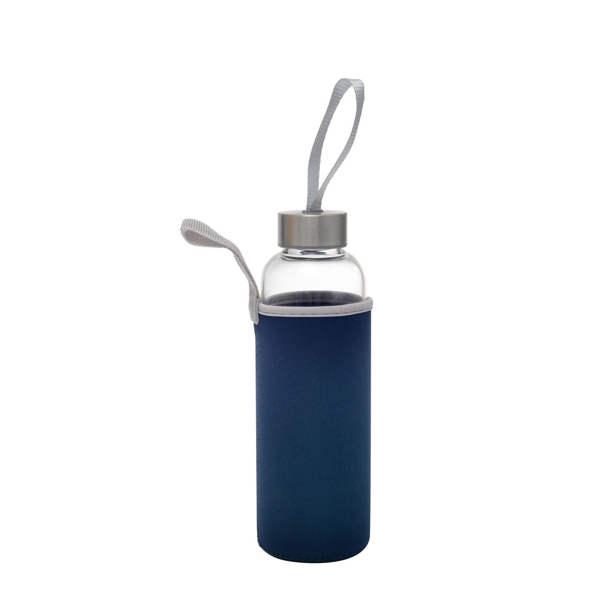 Garrafa Vidro com Neoprene 500ml Azul 4 My Lunch