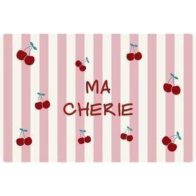 Individual PVC Riscas Cerejas Kasa