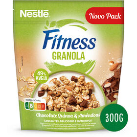 Granola Quinoa, Amêndoas e Chocolate