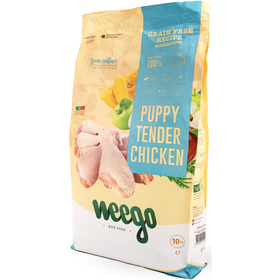 Ra&ccedil;&atilde;o para C&atilde;o J&uacute;nior Frango Grain Free Weego