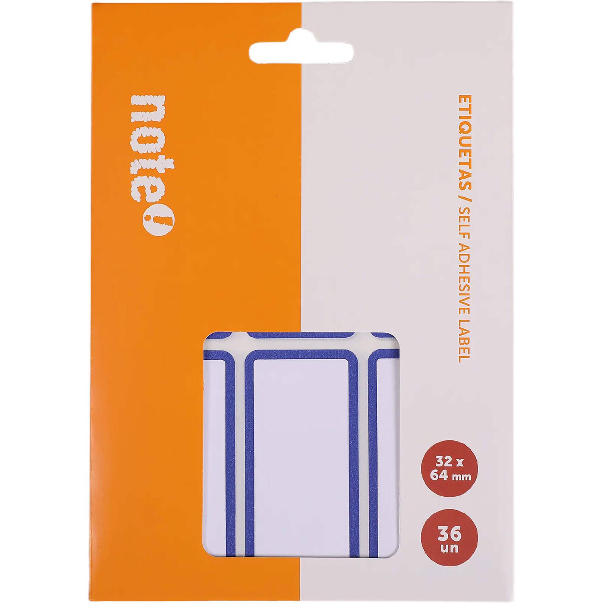 Etiquetas Adesivas 32x64mm