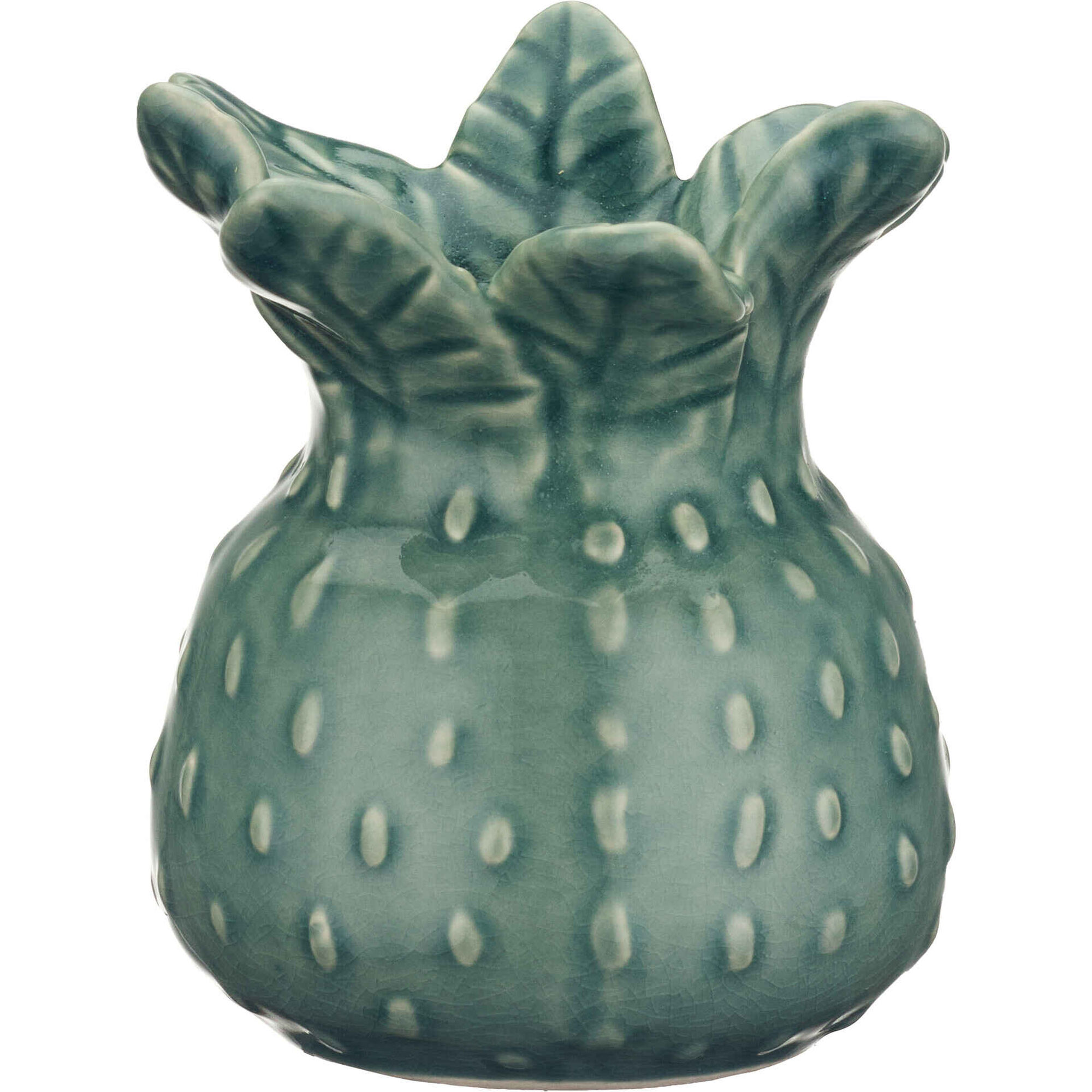 Jarra Rebento Pequena 12,1x10,4x11cm Verde Kasa