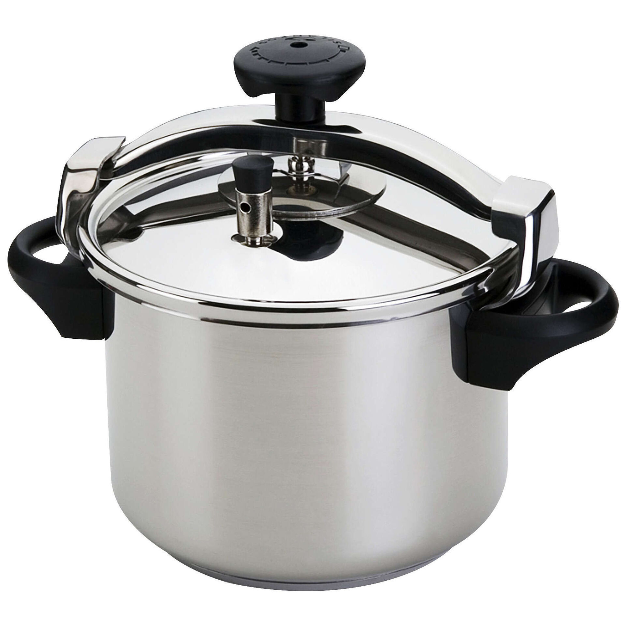 Panela Pressão Aço Inoxidável 6L Tradicional