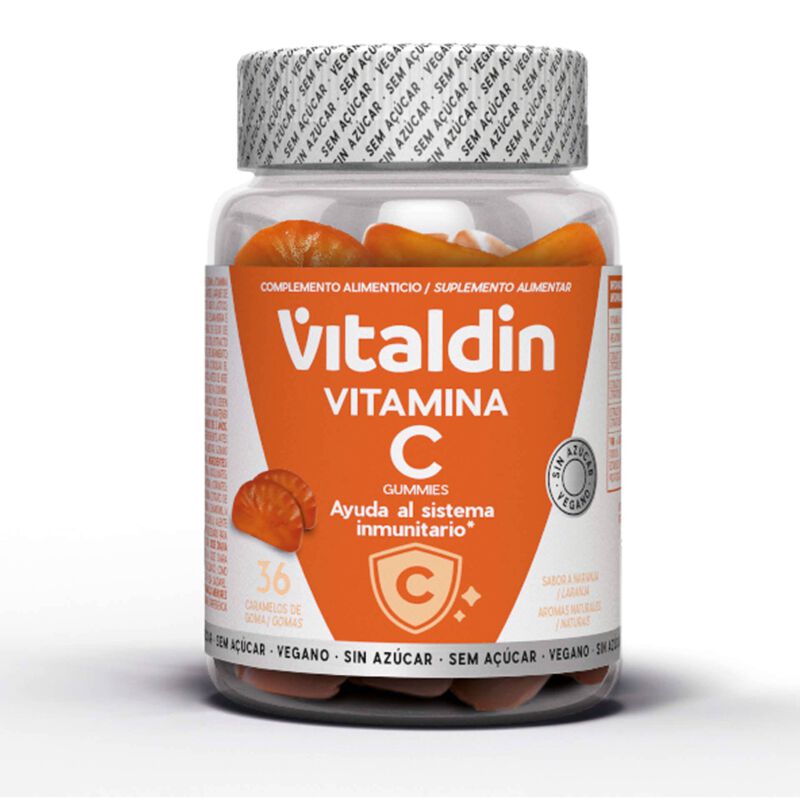 Gomas Vitamina C sem Açúcar Vitaldin