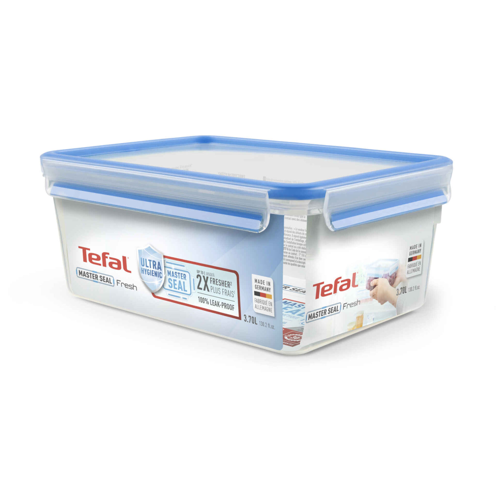 Caixa Hermética Retangular Plástico Emsa