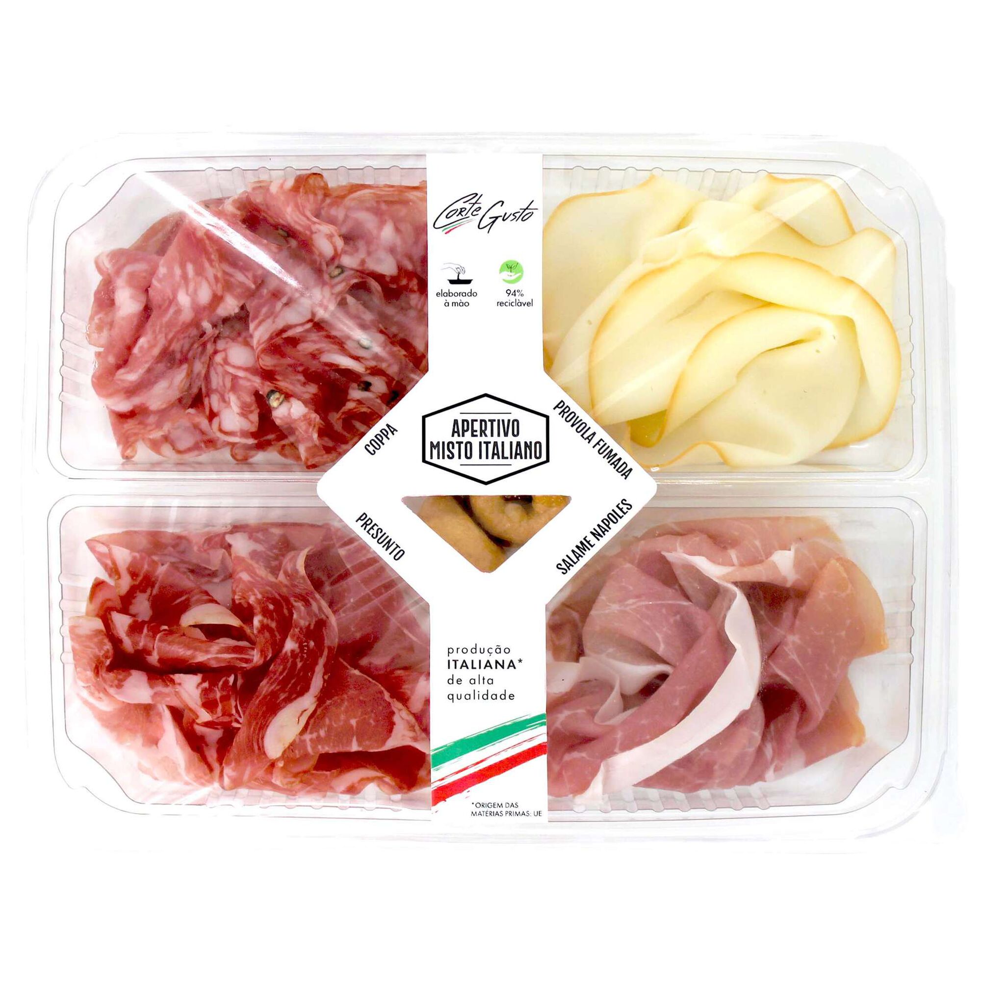 Tábua de Charcutaria Italiana com Queijo Tábua de Charcutaria Italiana com Queijo