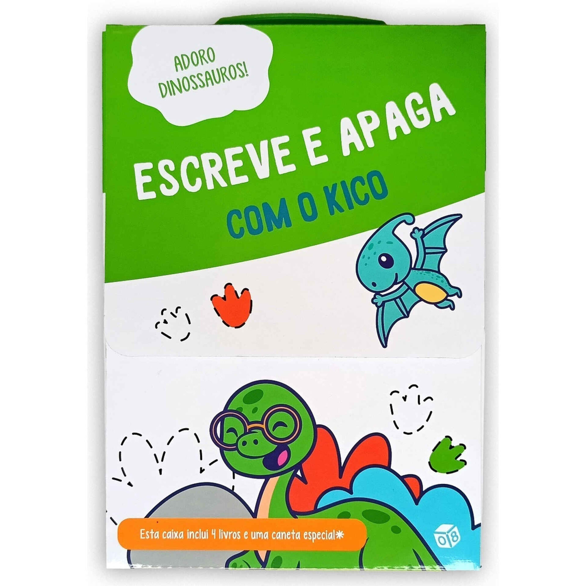 Adoro Dinossauros! - Escreve a Apaga com o Kico