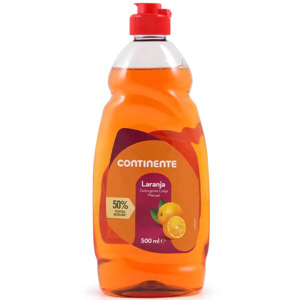 Detergente Manual Loiça Concentrado Laranja Continente