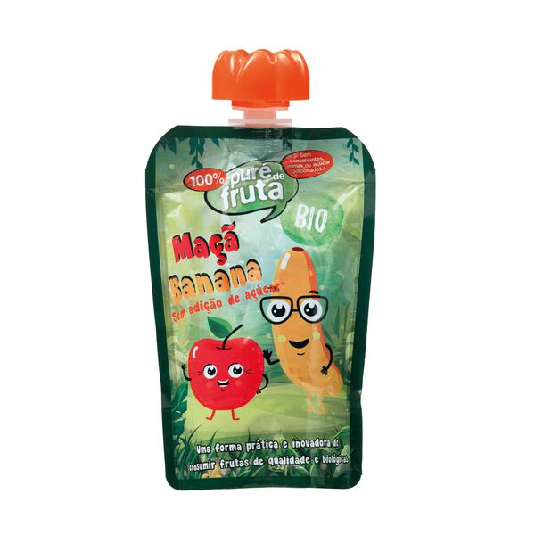 Puré de Maçã e Banana Saqueta sem Adição de Açúcar Seara
