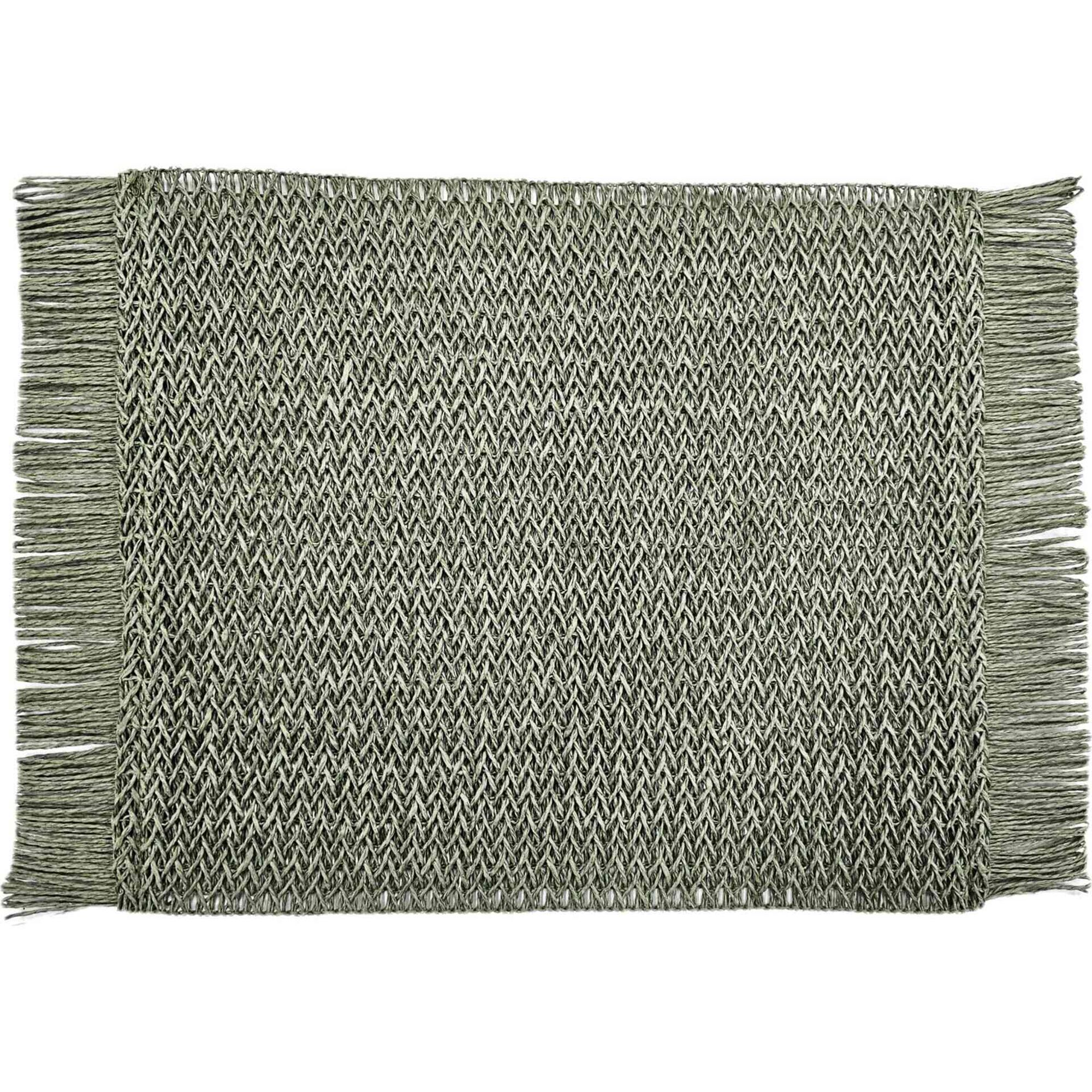 Individual Palhinha 30x45cm Verde Individual Palhinha 30x45cm Verde