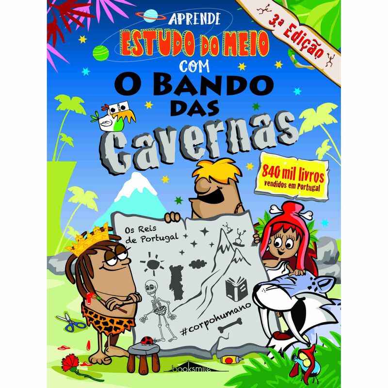 Aprende Estudo do Meio com o Bando das Cavernas de Nuno Caravela