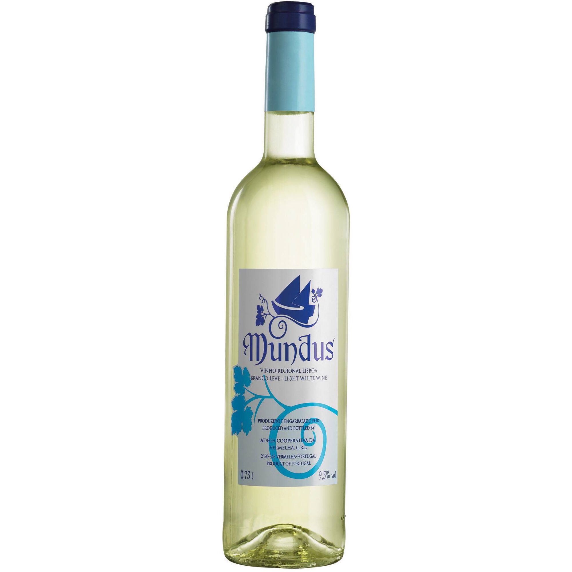Mundus Leve Colheita Selecionada Regional Lisboa Vinho Branco