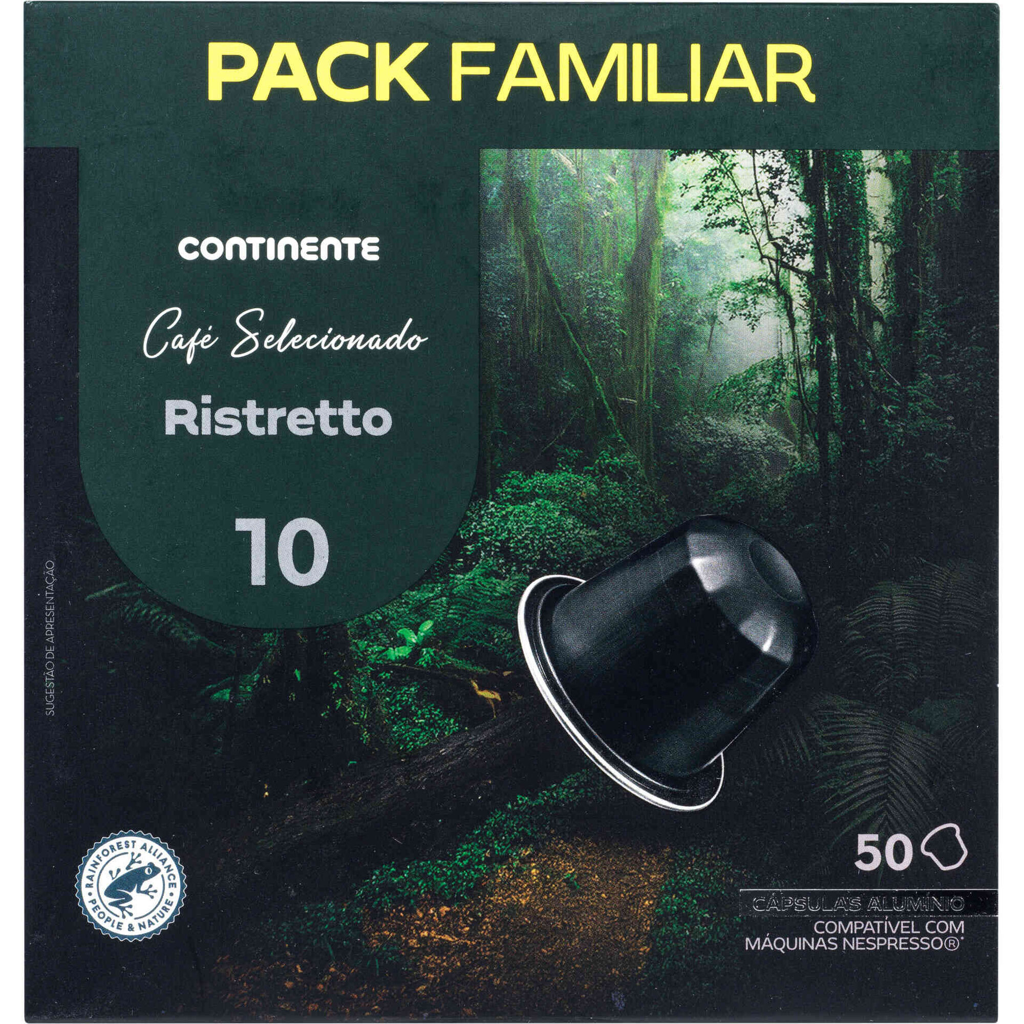 C&aacute;psulas de Caf&eacute; Ristretto Int 10 Continente
