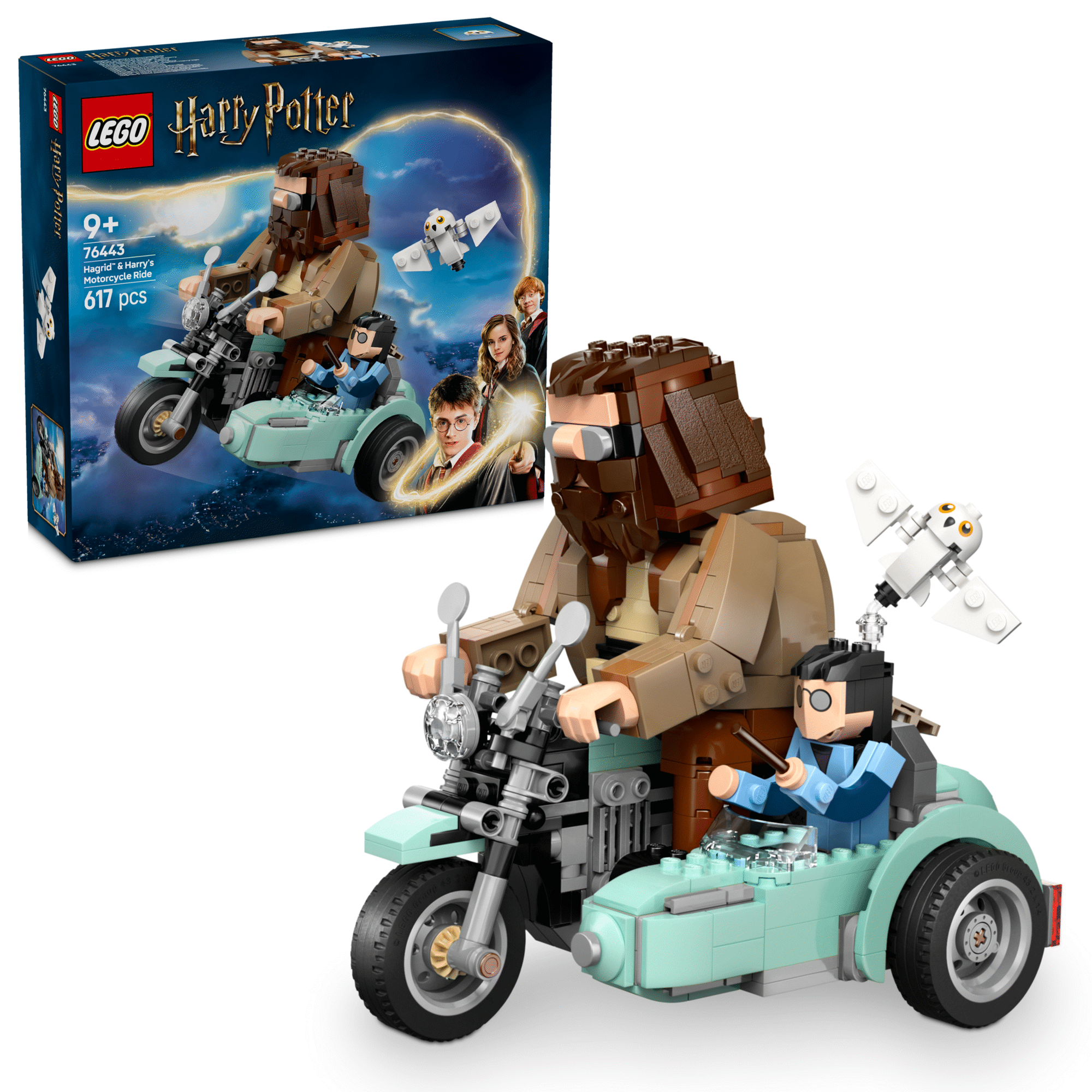 Passeio de Mota de Hagrid e Harry - 76443