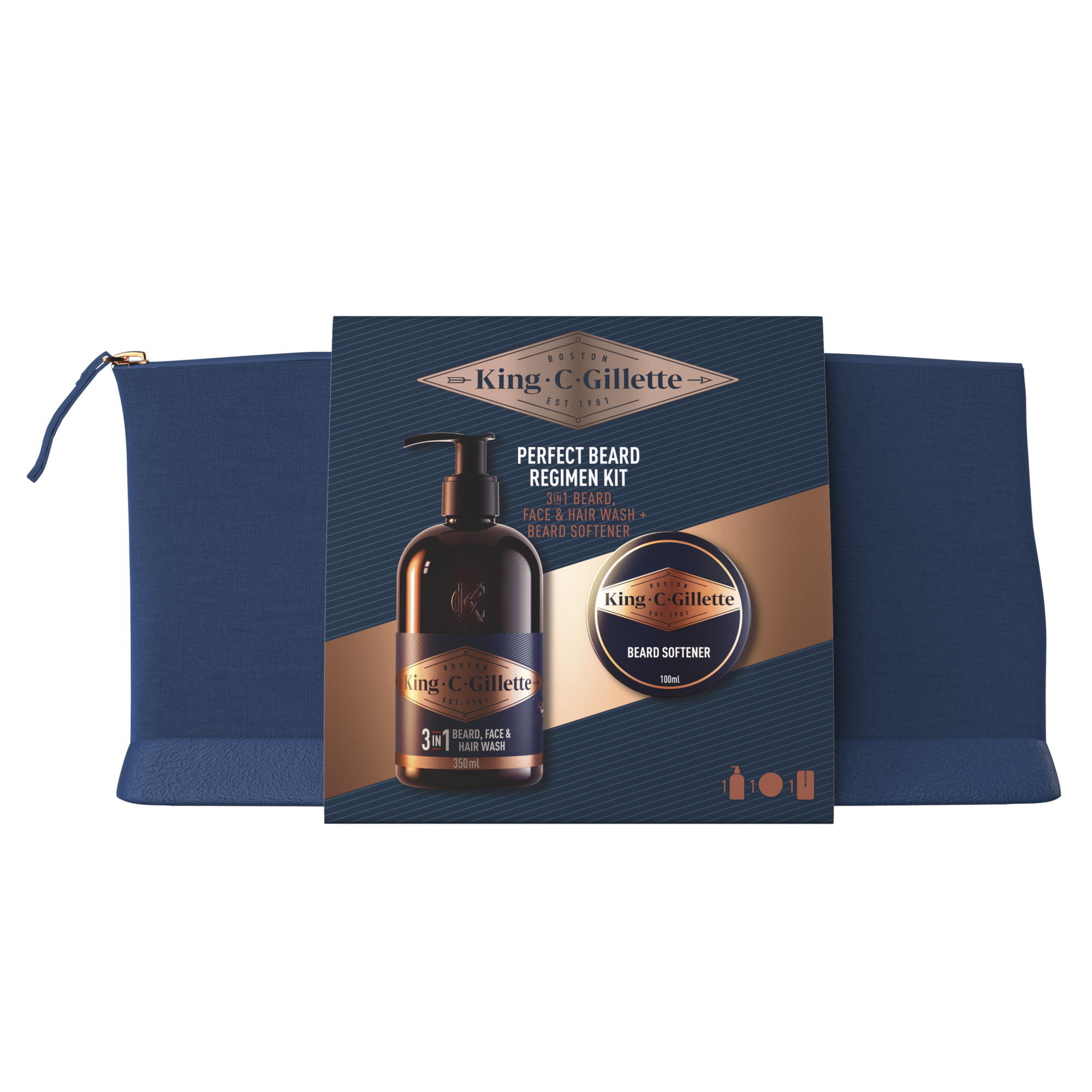 Coffret Lavagem 3 em 1 Barba