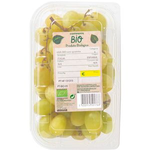 Uva Branca sem Grainha Biológica Continente Bio
