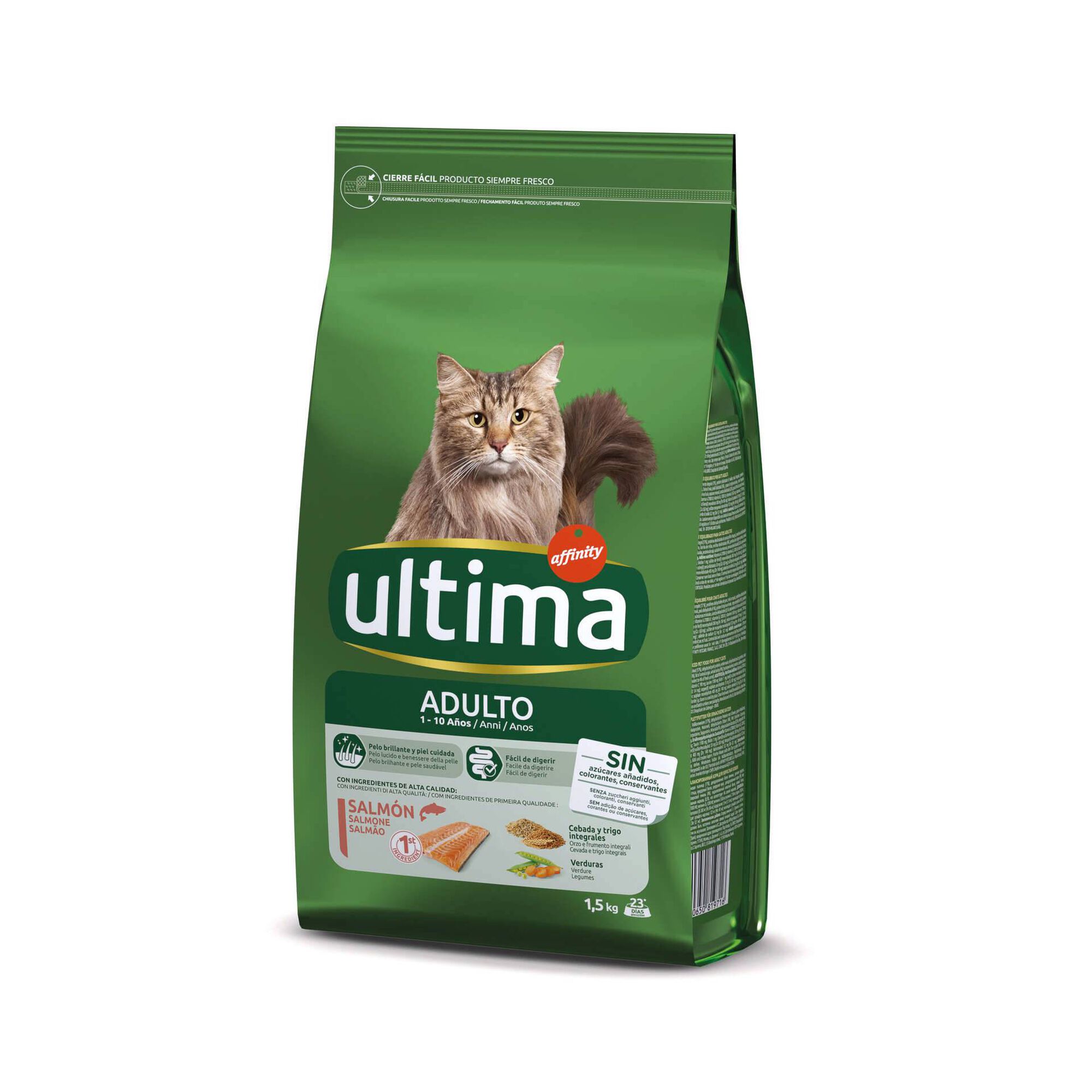 Ração para Gato Adulto Salmão e Arroz Ração para Gato Adulto Salmão e Arroz