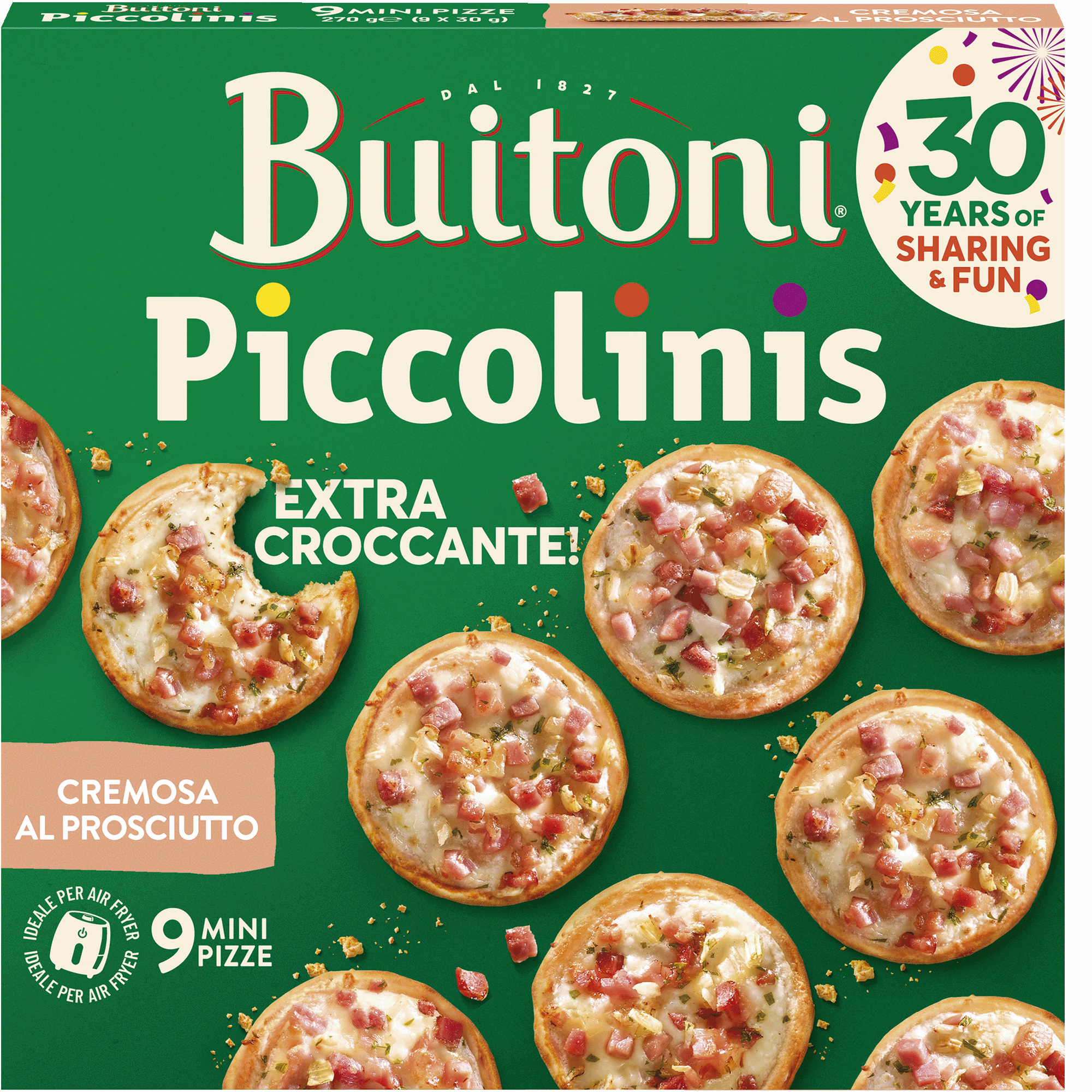 Mini Pizzas de Fiambre Cremoso Buitoni Piccolinis