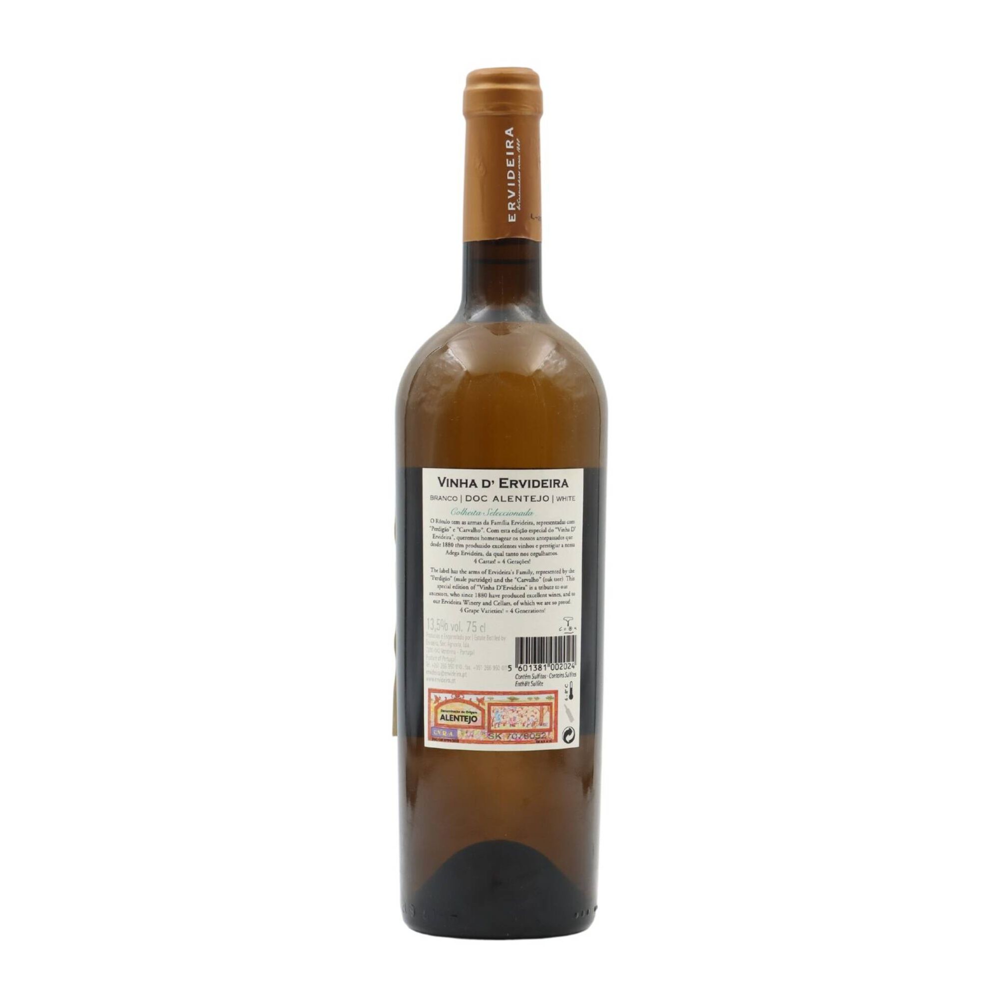 Vinha D'Ervideira Alentejano Vinho Branco