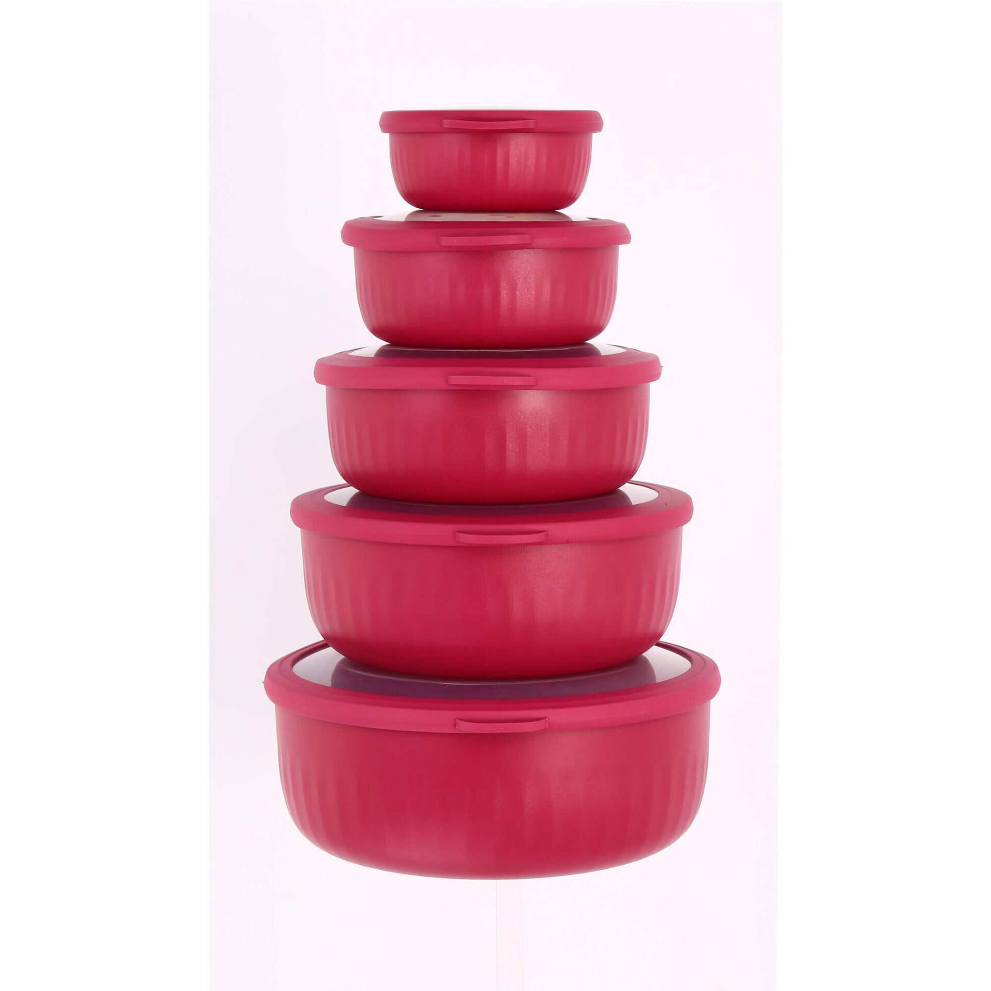 Conjunto 10 Caixas Herm&eacute;ticas (v&aacute;rias cores) Bazar&atilde;o