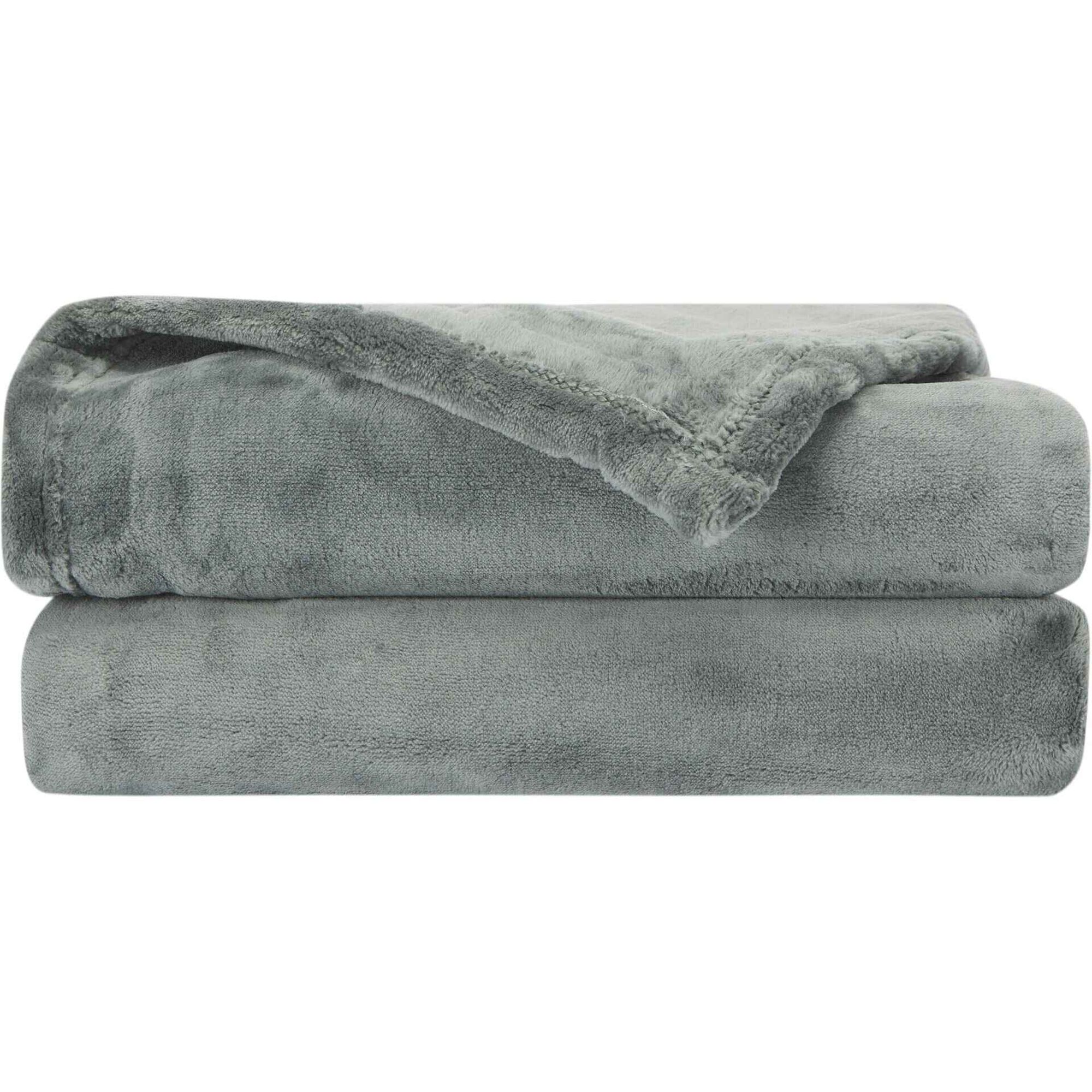 Manta Flanela 130x160cm Verde