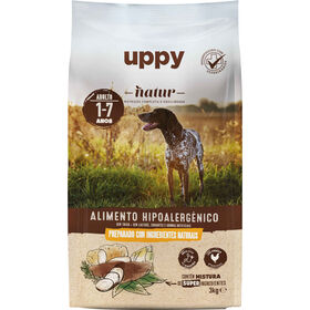 Ra&ccedil;&atilde;o para C&atilde;o Adulto Hipoalerg&eacute;nica Frango Uppy Natur