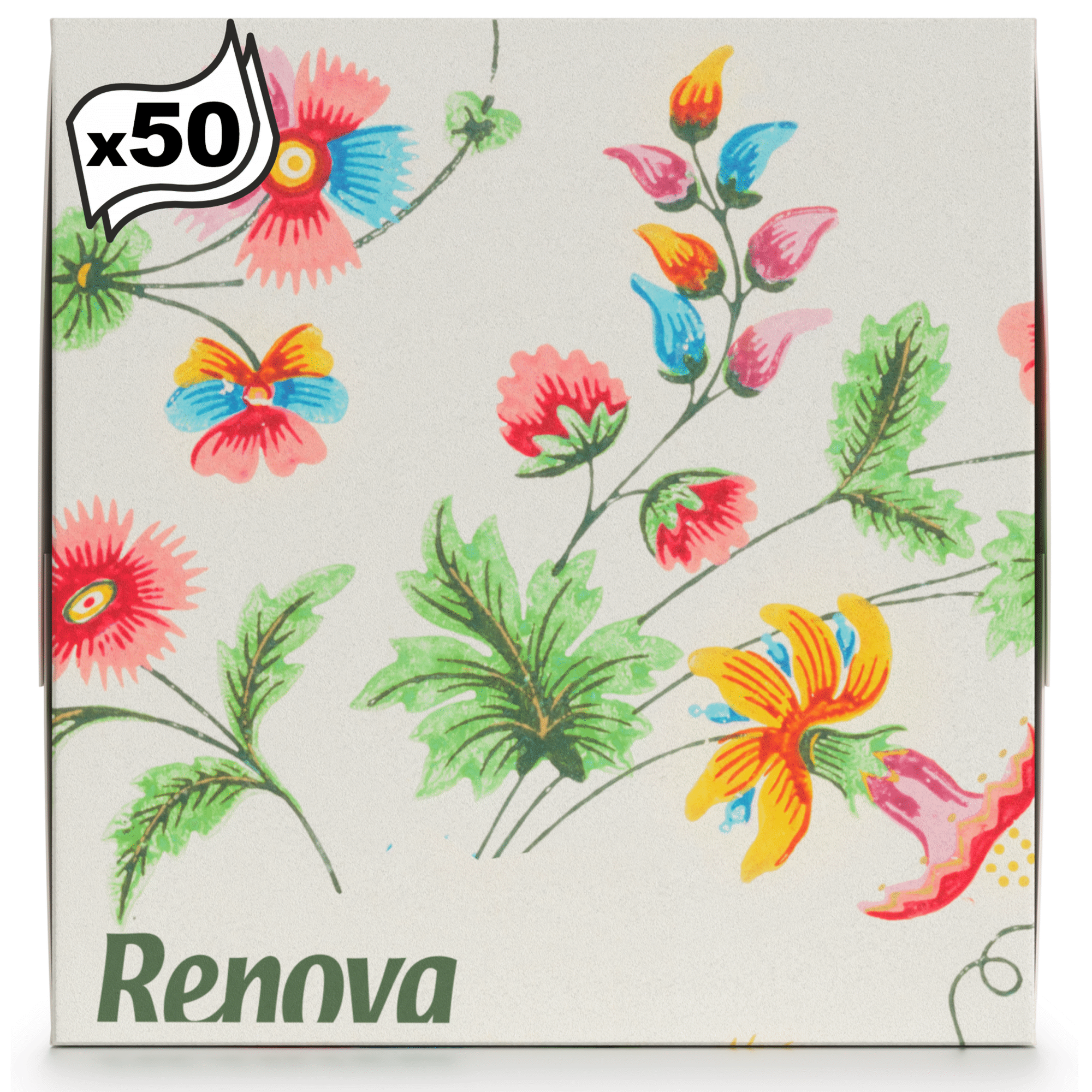 Len&ccedil;os Faciais Design Sazonais Renova